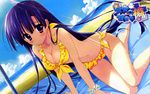 Rating: s Score: 9.15 Tags: beach, bikini, kawaii, long hair, midriff