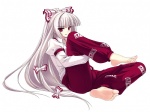 Rating: s Score: 8.33 Tags: cute, girl, ribbons, long hair, purple hair, red eyes, woman, fujiwara mokou