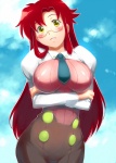 Rating: s Score: 10.00 Tags: blush, glasses, yoko, breast