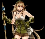 Rating: s Score: 9.54 Tags: hot, cute, blonde, girl, elf, long hair, blue eyes, smile, gloves, cleavage, woman, breast, thighs