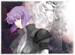 Rating: s Score: 10.00 Tags: girl, motoko kusanagi, purple hair, short hair, purple eyes, woman