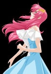 Rating: s Score: 9.50 Tags: girl, pink hair, long hair, blue eyes, dress, lacus clyne, mobile suit gundam seed destiny