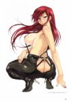 Rating: e Score: 9.55 Tags: big boobs, anime girl, long hair, anime girls, red hair, boobs, butt, happou bijin