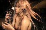 Rating: s Score: 8.57 Tags: cute, girl, pink hair, headphones, long hair, megurine luka, cleavage, breast
