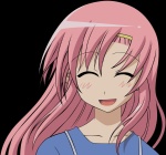 Rating: s Score: 9.10 Tags: vector, blush, pink hair, long hair, katsura hinagiku, transparent