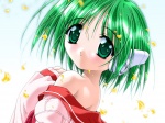 Rating: s Score: 10.00 Tags: girl green_hair short_hair green_eyes to_heart_2