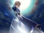 Rating: s Score: 9.43 Tags: moon saber girl fate/stay_night short_hair