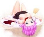 Rating: e Score: 9.55 Tags: hot, sexy, girl, topless, purple hair, short hair, boobs, blue eyes, nipples, skirt, beautiful, adult image, legs
