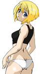 Rating: s Tags: blonde, blue eyes, butt, erica hartmann, girl, pantsu, short hair