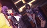 Rating: s Score: 9.96 Tags: school_girls fujibayashi_kyou sakagami_tomoyo fujibayashi_ryou tomoyo_sakagami