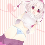 Rating: s Score: 9.43 Tags: ecchi, cute, pantsu, girl, short hair, red eyes, panties, legs, navel, thighs, fujiwara mokou