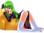Rating: s Score: 8.20 Tags: c.c., code geass, long hair, green hair, c.c, green horn