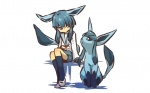 Rating: s Score: 10.00 Tags: girl, pokemon, long hair, netbook, cte, glaceon
