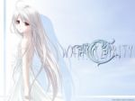 Rating: s Score: 9.50 Tags: long hair, red eyes, silver hair, dress