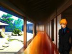 Rating: s Tags: ichigo, orange hair, outdoors, rose, short hair, suit