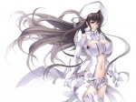 Rating: s Score: 9.75 Tags: ecchi, hot, sexy, girl, long hair, black hair, cleavage, woman, breast, navel