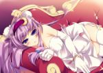 Rating: s Score: 9.80 Tags: widescreen, touhou, blush, long hair, purple hair, blue eyes