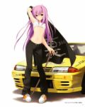 Rating: s Score: 9.87 Tags: long hair, purple hair, car