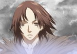  Score: 16 Tags: brown eyes,brown hair,claymore,cloud (clouds),face,girl,lightning,portrait,priscilla (claymore),raijin13,short hair,sky,solo