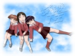  Tags:  azumanga_daioh kasuga_ayumu mihama_chiyo takino_tomo 