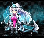  Score: 27 Tags: blue eyes,blush,checkered floor,fenrixion,girl,highres,inscription,light erotic,long hair,original,plugsuit,reflection,single,smile,white hair