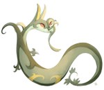  Score: 18 Tags: animal,face to face,pokemon,profile,purplekecleon,red eyes,serperior,simple background,snivy,white
