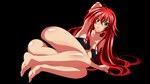  Score: 62 Tags: absurdres,ass,barefoot,bikini,blue eyes,blush,breasts,girl,highres,highschool dxd,legs,light erotic,long hair,red hair,rias gremory,solo,vector,wide image