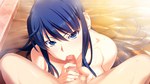  Score: 9 Tags: black hair,blue eyes,censored,game cg,girl,grisaia no meikyuu,hard erotic,long hair,naked,penis,wide image