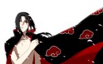  Score: 36 Tags: black hair,cloak,naruto,petals,ponytail,red eyes,short hair,solo,tayuya1130,uchiha itachi,white,widescreen