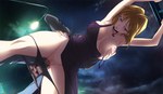  Score: 18 Tags:  black_eyes blonde_hair blush breast_grab censored game_cg girl hard_erotic jinki_extend night open_mouth panties sex short_hair widescreen 