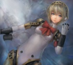  Score: 53 Tags: aegis,android,aqua eyes,art,blonde hair,bow,girl,mechanical parts,miche (artist),persona,persona 3,realistic,short hair,solo