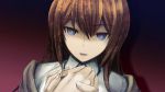  Score: 9 Tags:  blue eyes brown hair game cg girl huke long hair makise kurisu steins;gate 