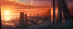  Score: 61 Tags:  ANTIFAN_REAL_(artist) city cityscape clouds original panorama planet sci-fi sky skyscraper sunset 