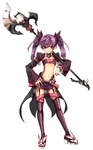  Score: 117 Tags: aisha (elsword),armor,bangs,body blush,boots,cross,ecchi,elsword,girl,heart,limble,long hair,midriff,miniskirt,purple eyes,purple hair,ribbon (ribbons),simple background,single,skirt,smile,tall image,thigh boots,twintails,weapon
