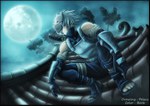  Score: 27 Tags: bicolored eyes,diabolumberto,full moon,gloves,grey eyes,grey hair,hatake kakashi,katana,male,mask,naruto,night sky,red eyes,sharingan,short hair,solo,tree (trees),weapon