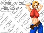  Score: 14 Tags: armpits,arms behind head,arms up,belt,blonde hair,blue mary,crop top,fatal fury,girl,king of fighters,large breasts,light erotic,looking at viewer,navel,nipples,open mouth,open pants,saigado,short hair,wallpaper