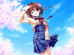  Tags:  asakura_yume da_capo_ii sky 