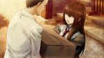  Score: 18 Tags: black hair,blue eyes,box,brown hair,game cg,girl,huke,long hair,makise kurisu,male,okabe rintarou,open mouth,short hair,steins;gate