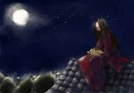  Score: 25 Tags: animal,asakura hao,brown eyes,brown hair,cat,full moon,long hair,male,mare (artist),matamune,moon,night,night sky,shaman king,sitting,sleeping,smile,star (stars)