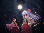 Tags: etogami_kazuya fujiwara_no_mokou houraisan_kaguya touhou Tags: etogami_kazuya fujiwara_no_mokou houraisan_kaguya touhou