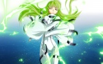  Score: 17 Tags:  cc code_geass green_hair highres long_hair yellow_eyes 