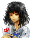  Score: 26 Tags: black eyes,black hair,blood,boxcutter,crying,girl,looking down,messy hair,original,sad,scissors,short hair,simple background,single,stationery,tall image,tcb (pixiv),teardrop,white