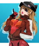  Score: 35 Tags: animal hat,blue eyes,candy,evangelion: 3.0 you can (not) redo,eyepatch,girl,gloves,hand in pocket,hat,jacket,light erotic,long hair,neon genesis evangelion,orange hair,rebuild of evangelion,saliva,shikinami asuka langley,single,soryu asuka langley,tall image,u (pixiv)