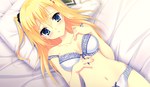  Score: 36 Tags: blonde hair,blue eyes,blush,bra,da capo iii,game cg,girl,light erotic,long hair,morizono rikka,panties,underwear,wide image