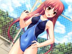 Score: 18 Tags: game cg,girl,light erotic,red hair,school swimsuit,Su Purasshu! (game),yellow eyes Score: 18 Tags: game cg,girl,light erotic,red hair,school swimsuit,Su Purasshu! (game),yellow eyes