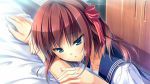  Score: 9 Tags:  blue eyes game cg girl red hair seifuku short hair suika niritsu (game) widescreen 