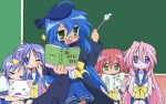  Tags:  cat hiiragi_kagami hiiragi_tsukasa izumi_konata kobayakawa_yutaka lucky_star takara_miyuki 