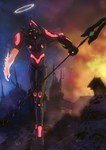  Score: 63 Tags:  evangelion:_2.0_you_can_(not)_advance halo highres hin_(conqueror)_(artist) mecha neon_genesis_evangelion ruins solo standing weapon 