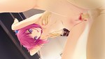  Score: 9 Tags: breast grab,breasts,censored,game cg,girl,hairclip,hard erotic,naked,navel,nipples,open mouth,pink hair,purple eyes,saimin yuugi,sayori (artist),sex,shizunai keika,short hair,wide image