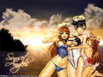  Score: 7 Tags: amy,angel,bakuretsu tenshi,light erotic,meg,sei,swimsuit